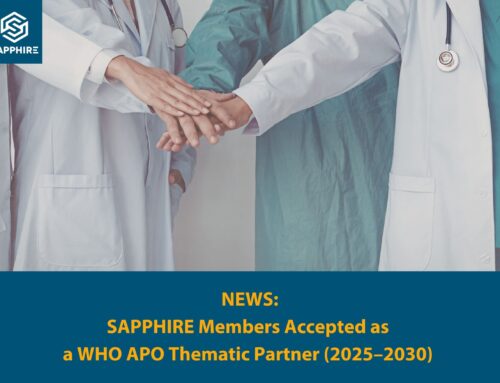 SAPPHIRE Members Accepted as a WHO APO Thematic Partner (2025–2030)
